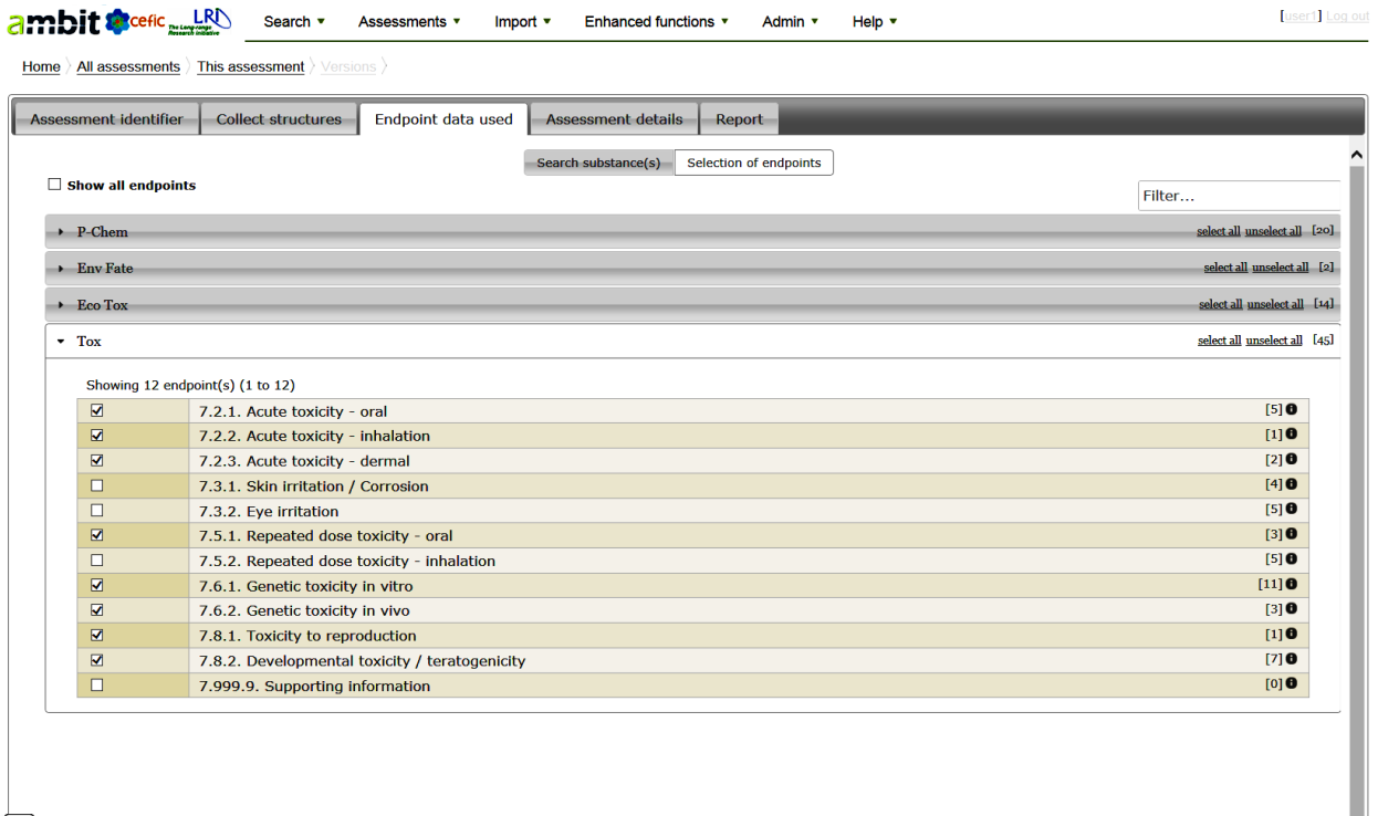 Endpoint data