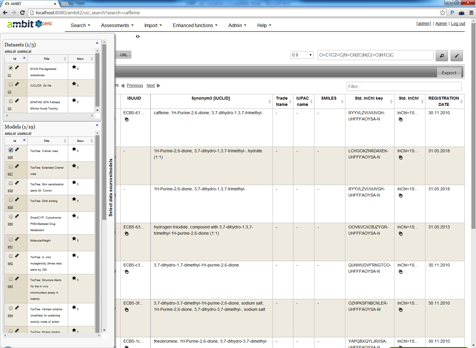 Merging datasets and model predictions