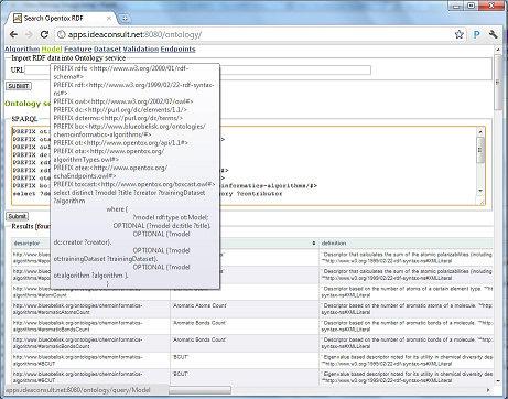 OpenTox Ontology service.